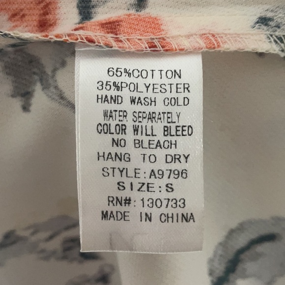 Umgee USA floral cream cut-out dress - Picture 7 of 7